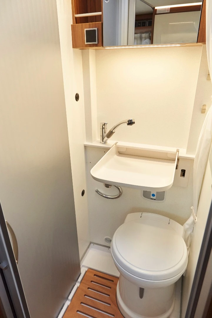 Inside the bathroom