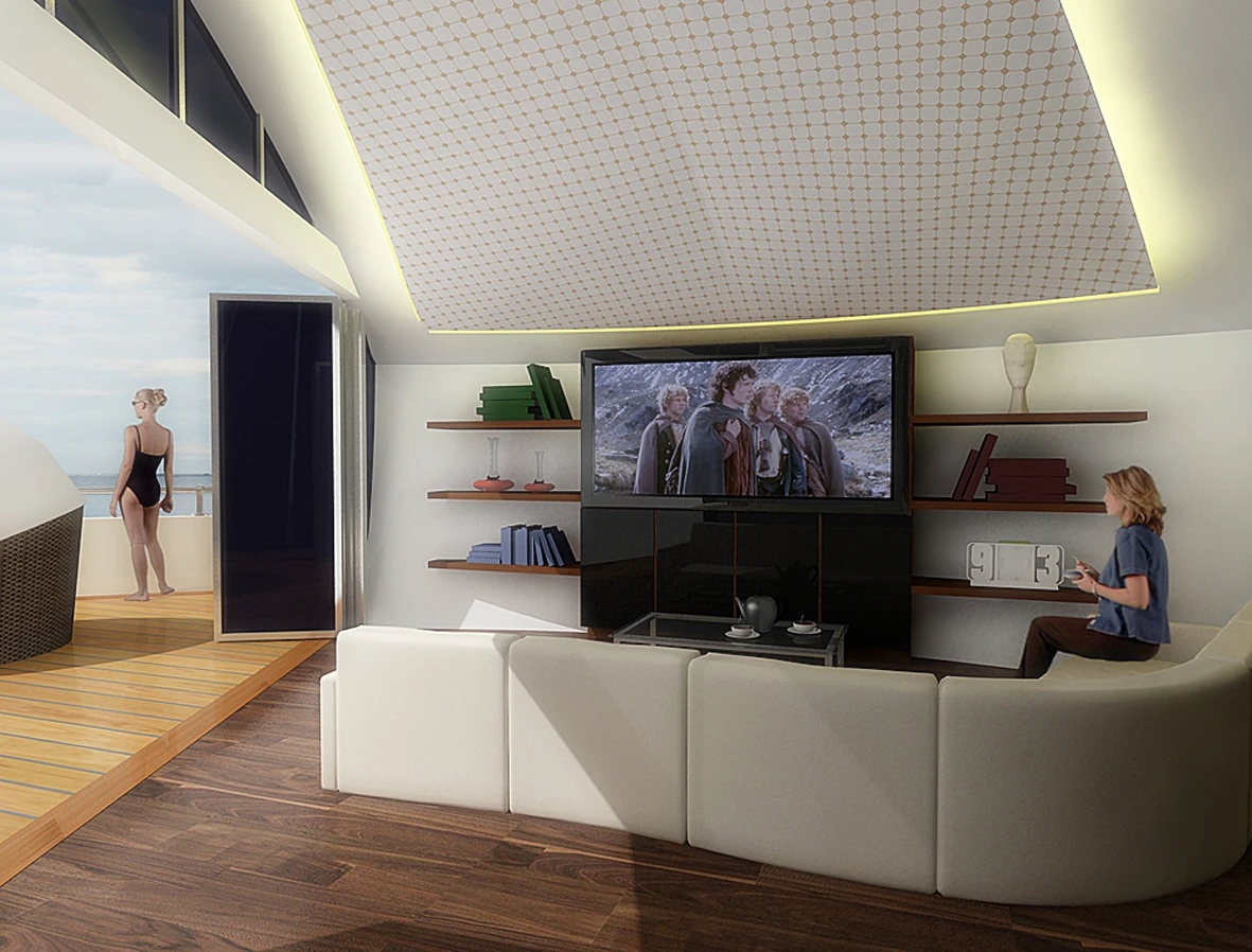 Michele Puzzolante's Solar Floating Resort