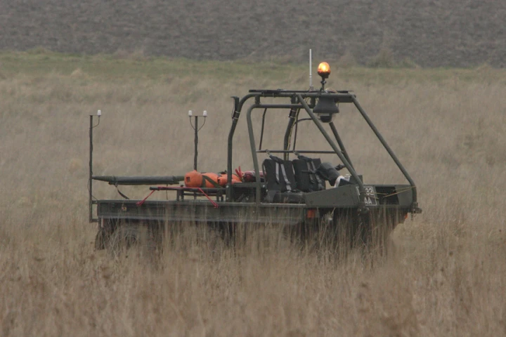 The MOATV could carry troops' supplies in the field