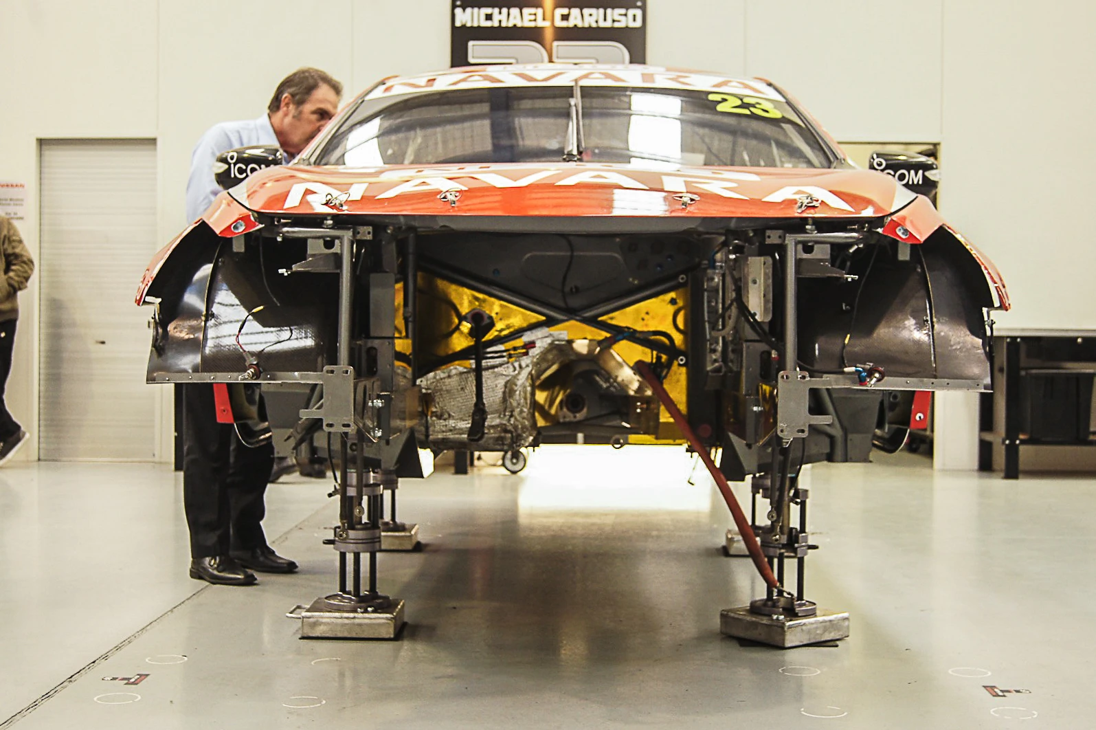All cars are built around a V8 Supercars Car of the Future chassis