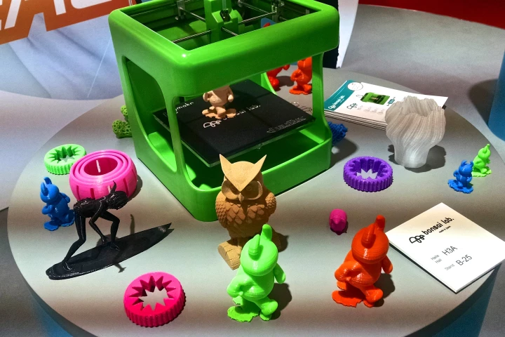 Bonsai Lab shows a model of its BS Toy at the Nuremberg Toy Fair (Photo: C.C. Weiss/Gizmag)