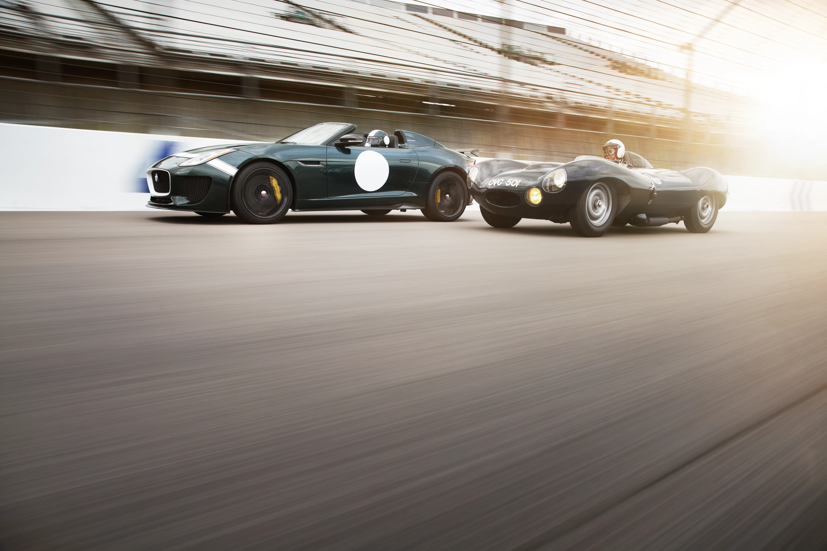 The Jaguar F-Type Project 7 and the D-type