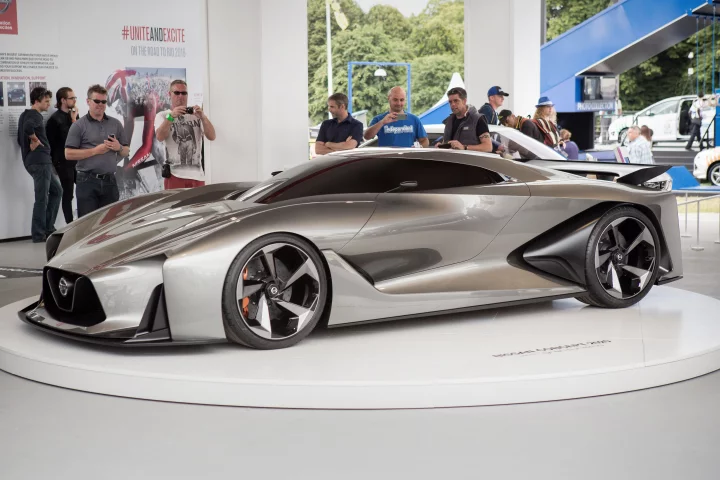 The Concept 2020 Vision Gran Turismo was unveiled at the Goodwood Festival of Speed