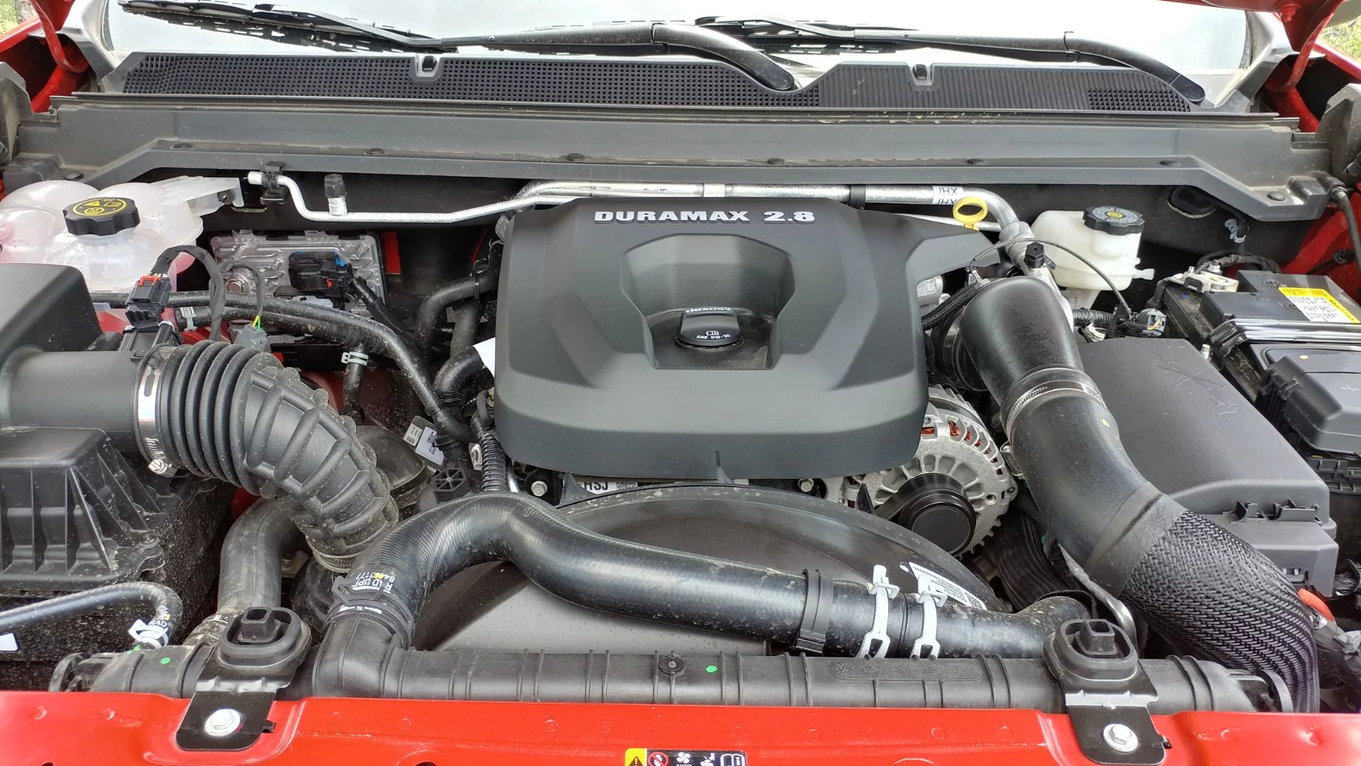 The torquey diesel in the Colorado is a best-bet for off-road going and long-distance driving