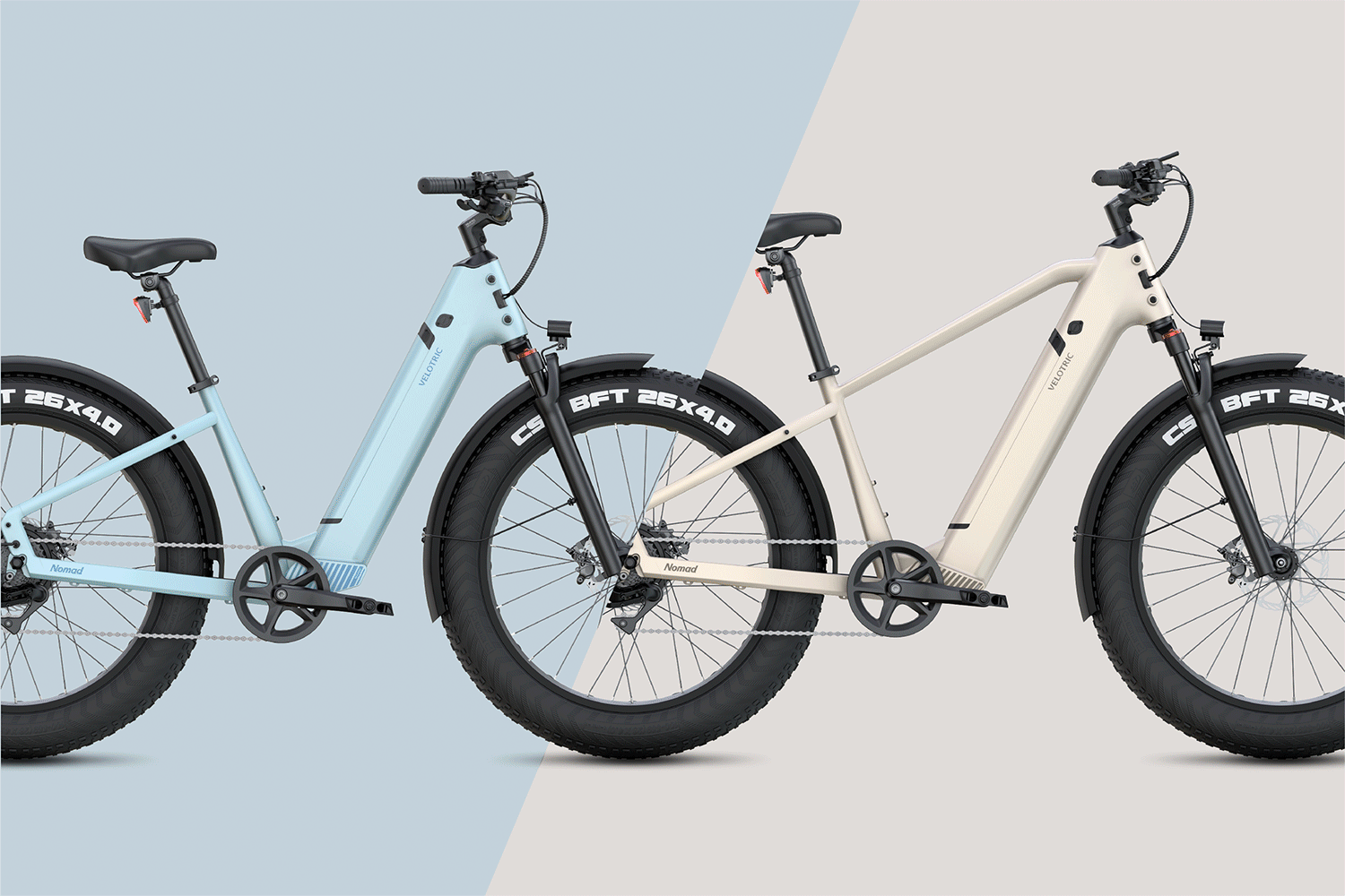 The Nomad 1 can be had in step-through or step-over frame options, and is offered in a choice of eight colors