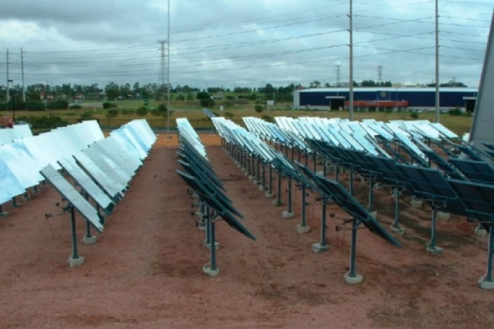 A similar Heliostat array already operating in Australia