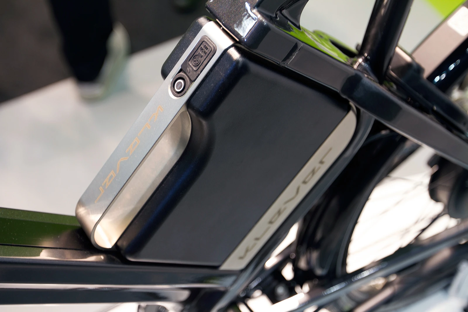 The battery is a central element of the Klever pedelec design