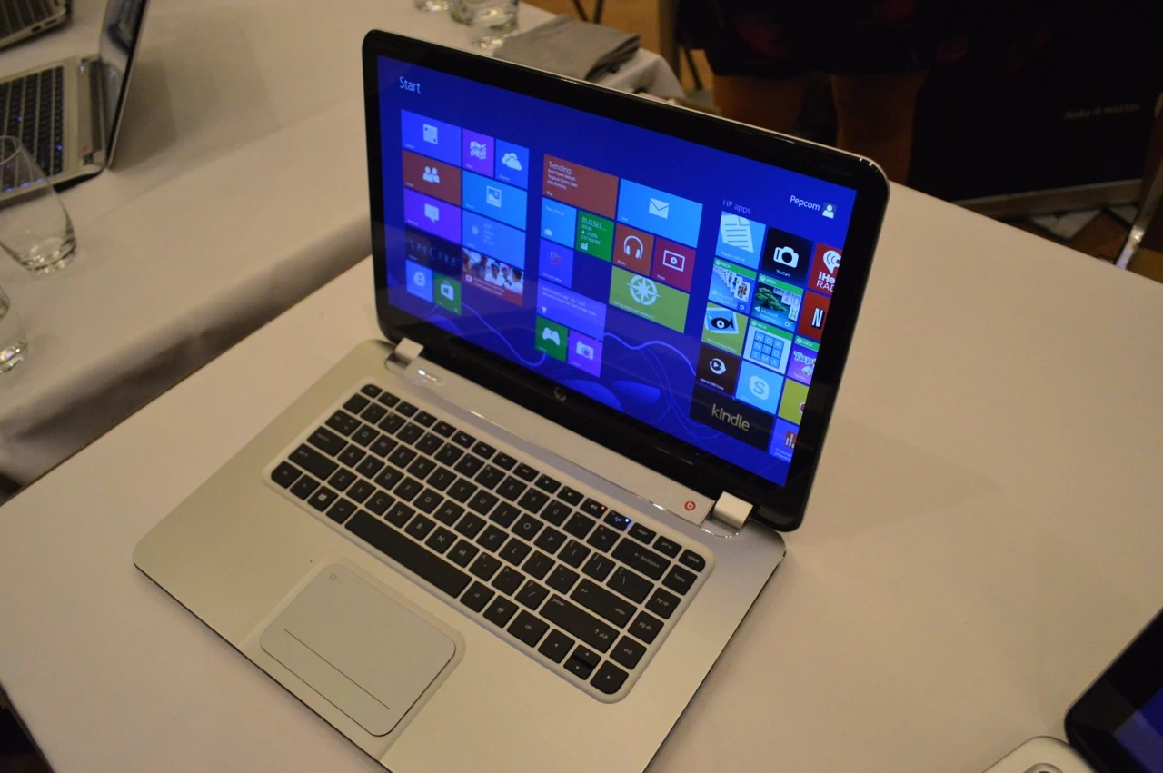 The Spectre XT is HP's first notebook to sport Intel's Thunderbolt I/O technology, and also includes two USB 3.0 ports, HDMI out and Gigabit LAN