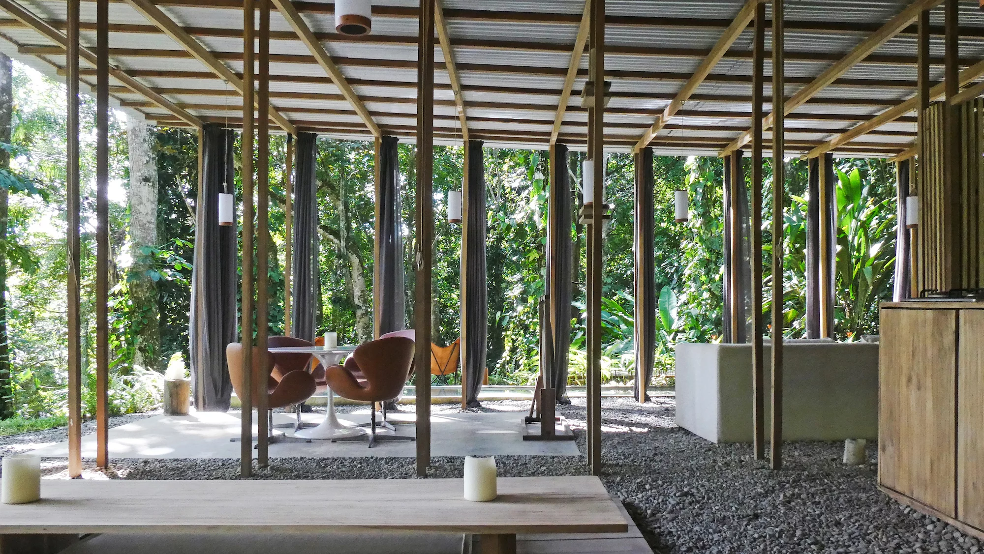 The Open Jungle House has a floorspace of 150 sq m (1,600 sq ft), and is arranged on one floor