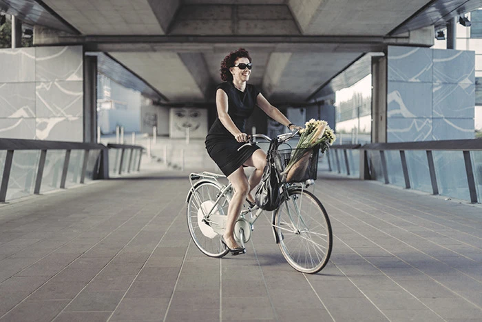 The Smart Light Makes it so users can pedal without sweating