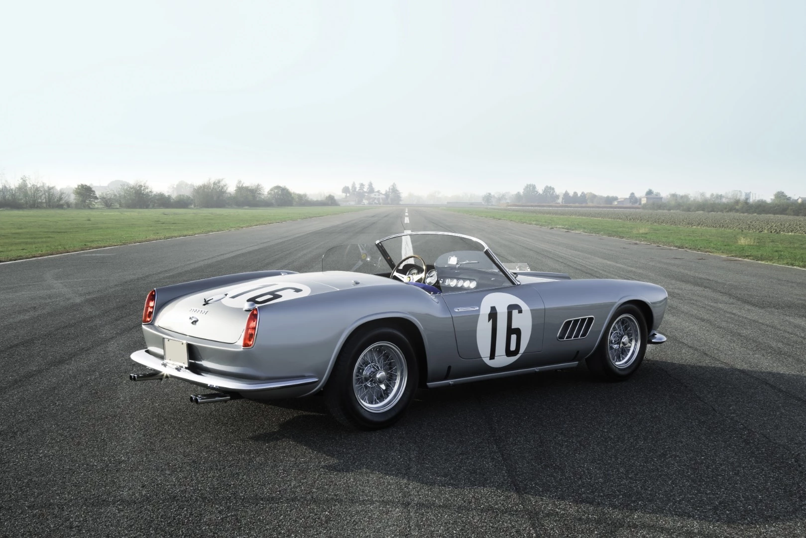 This 1959 250 GT LWB California Spider Competizione sold for $17,990,000 at an RM-Sotheby's auction in New York in 2017