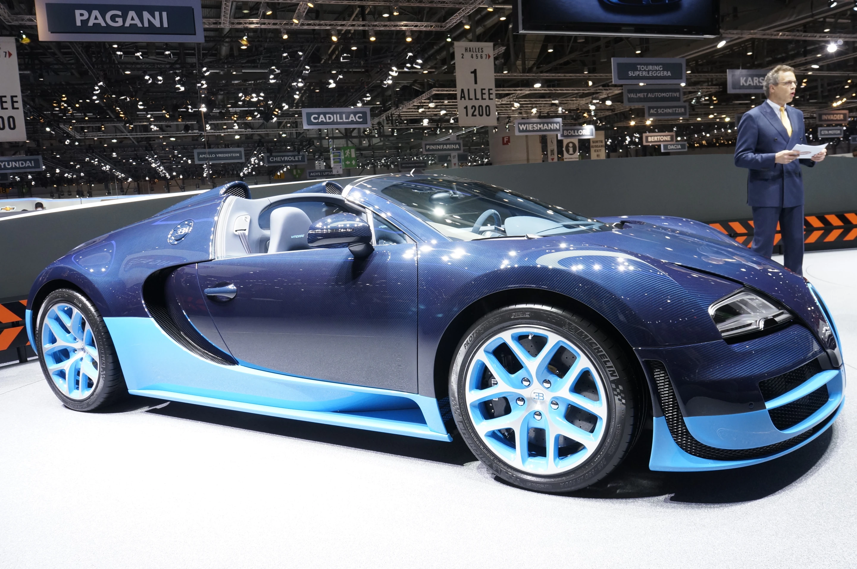 The Bugatti Veyron 16.4 Grand Sport Vitesse
