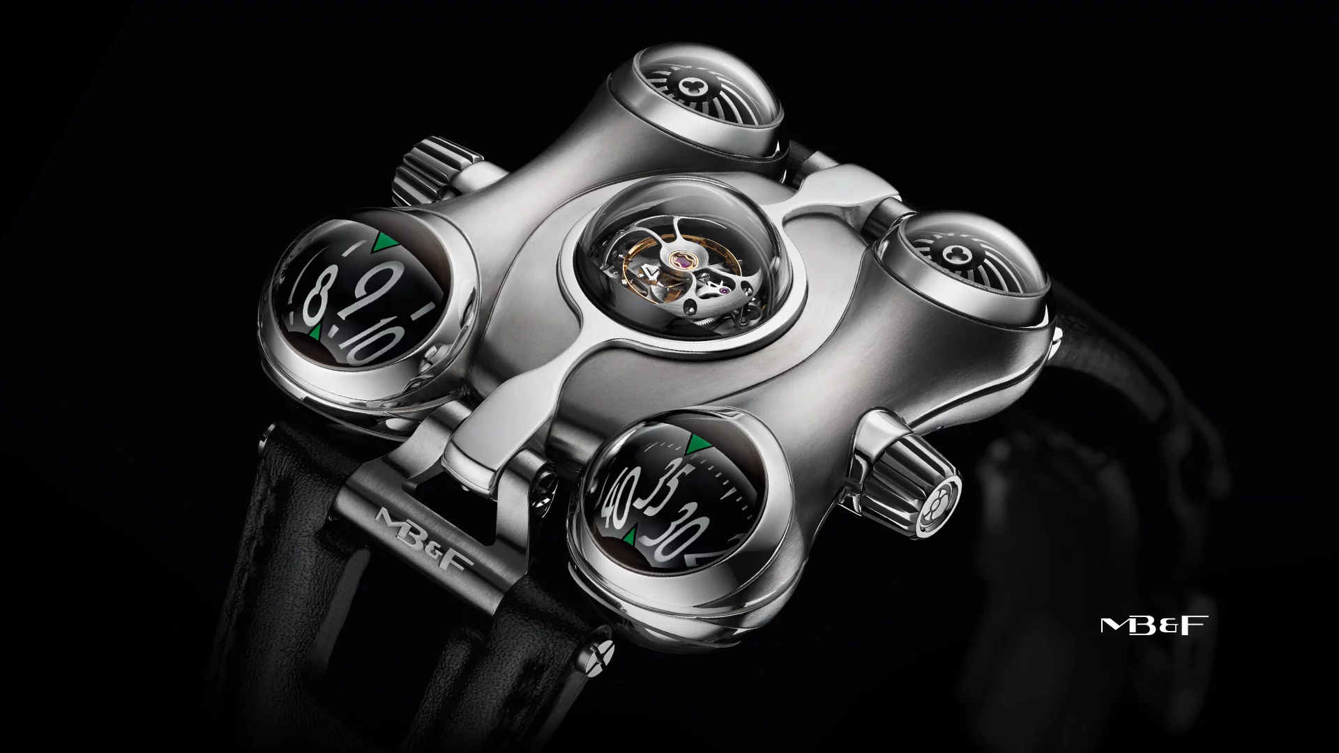 HM6 has a flying Tourbillon movement