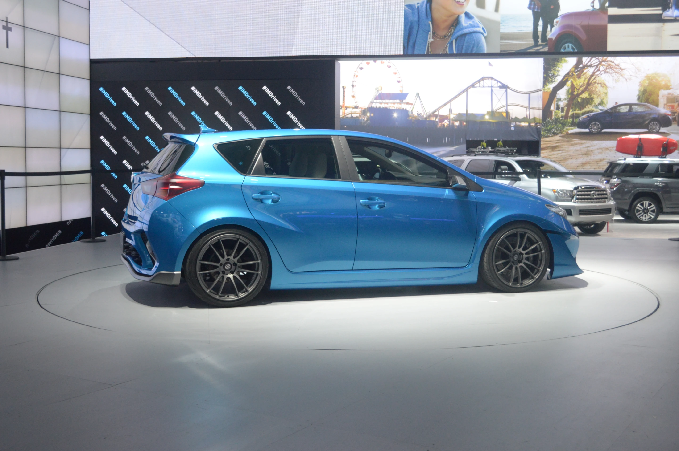 The Scion iM Concept at the LA Auto Show (Photo: C.C. Weiss/Gizmag)