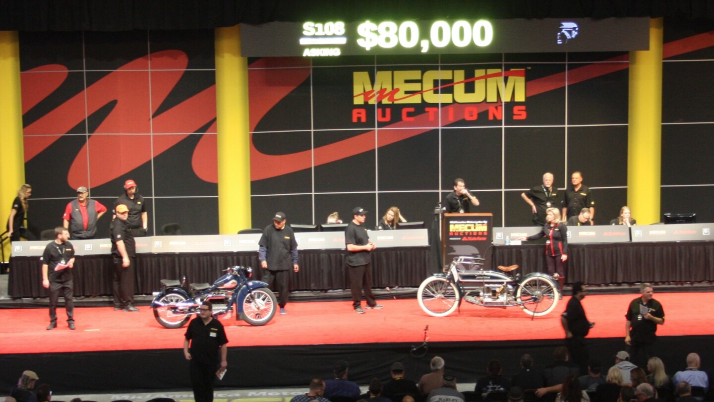 American fours crossing the auction block