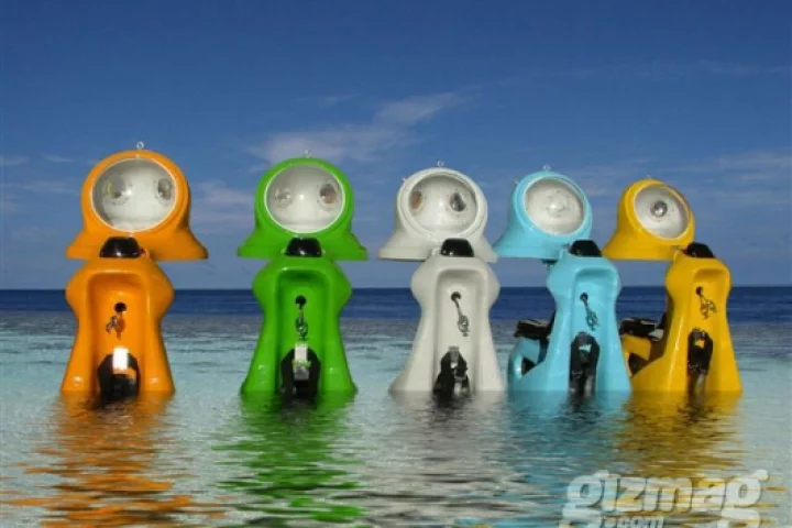 The Scuba-Doo comes in five colours