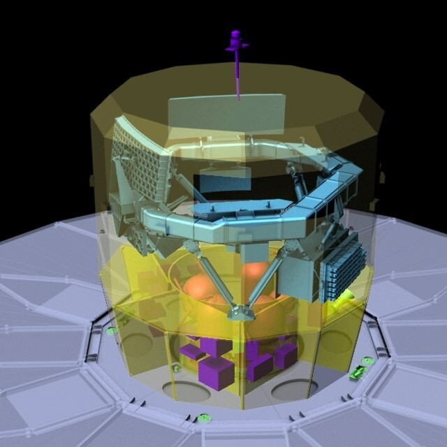 An 'X-ray' view of the Gaia spacecraft (Image: ESA)