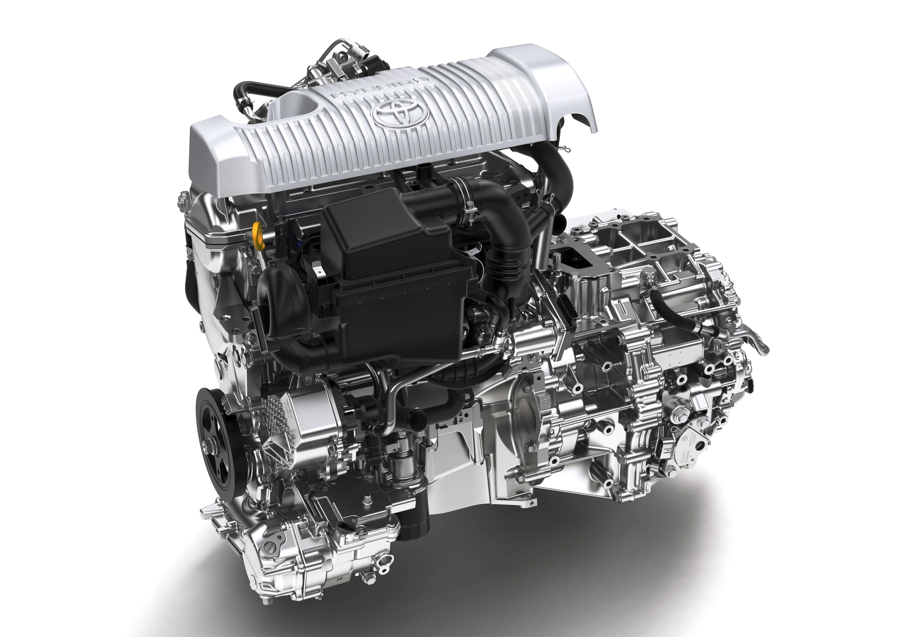 The new bonsai Toyota Hybrid Synergy Drive system for the Yaris