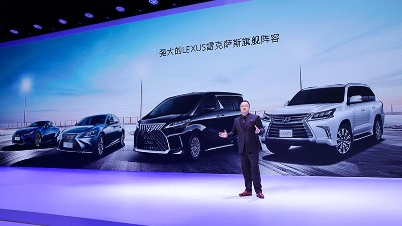 Lexus slides a different style of luxury vehicle into its lineup at Auto Shanghai 2019