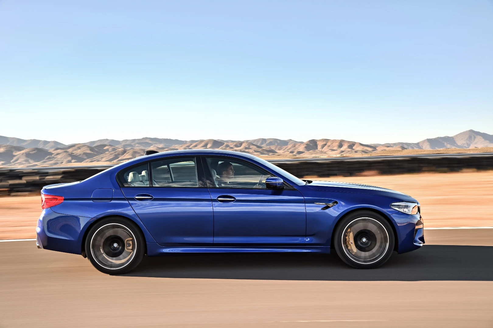 The new M5 is just as quick as the AMG E63 S