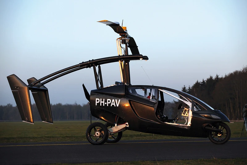 PAL-V on the tarmac (Photo: PAL-V)