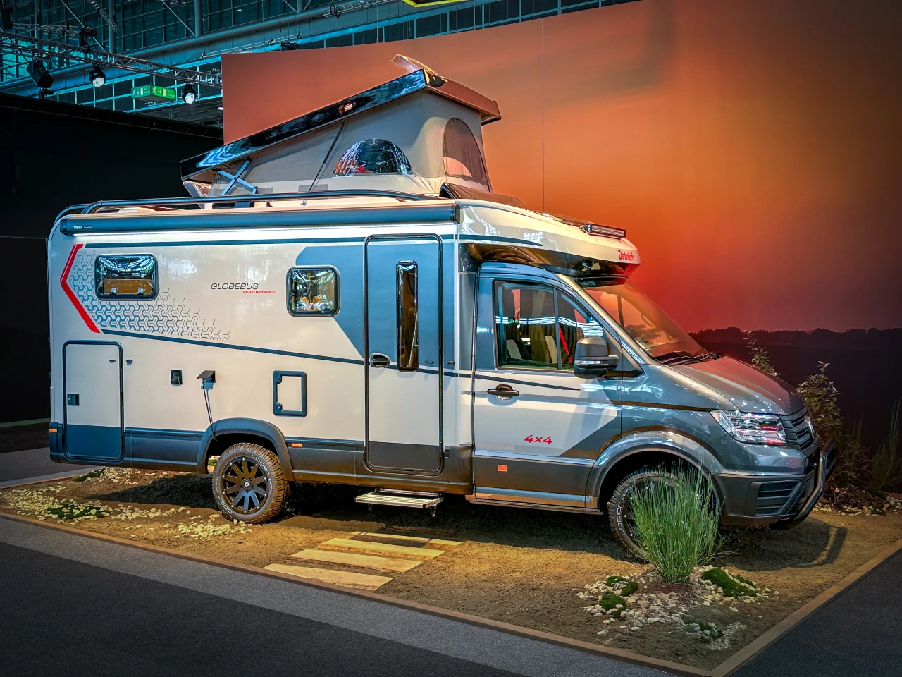 Dethleffs adds two berths to the Globebus Performance 4x4 at Caravan Salon 2025
