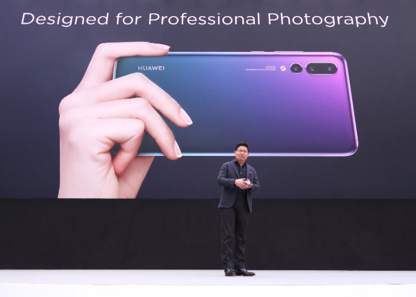 Huawei is going all-in with its camera technology, with AI enhancements to reduce camera shake and improve low light performance
