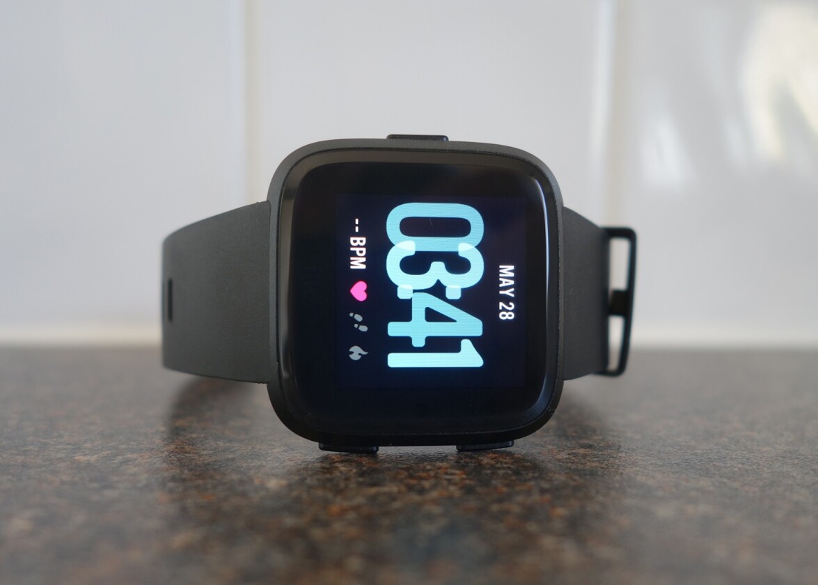 You can choose from a growing number of watch faces for your Versa