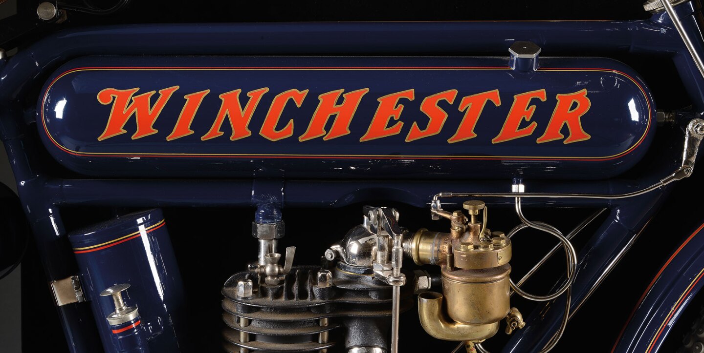 Sons of guns Winchester motorcycles return to the auction block