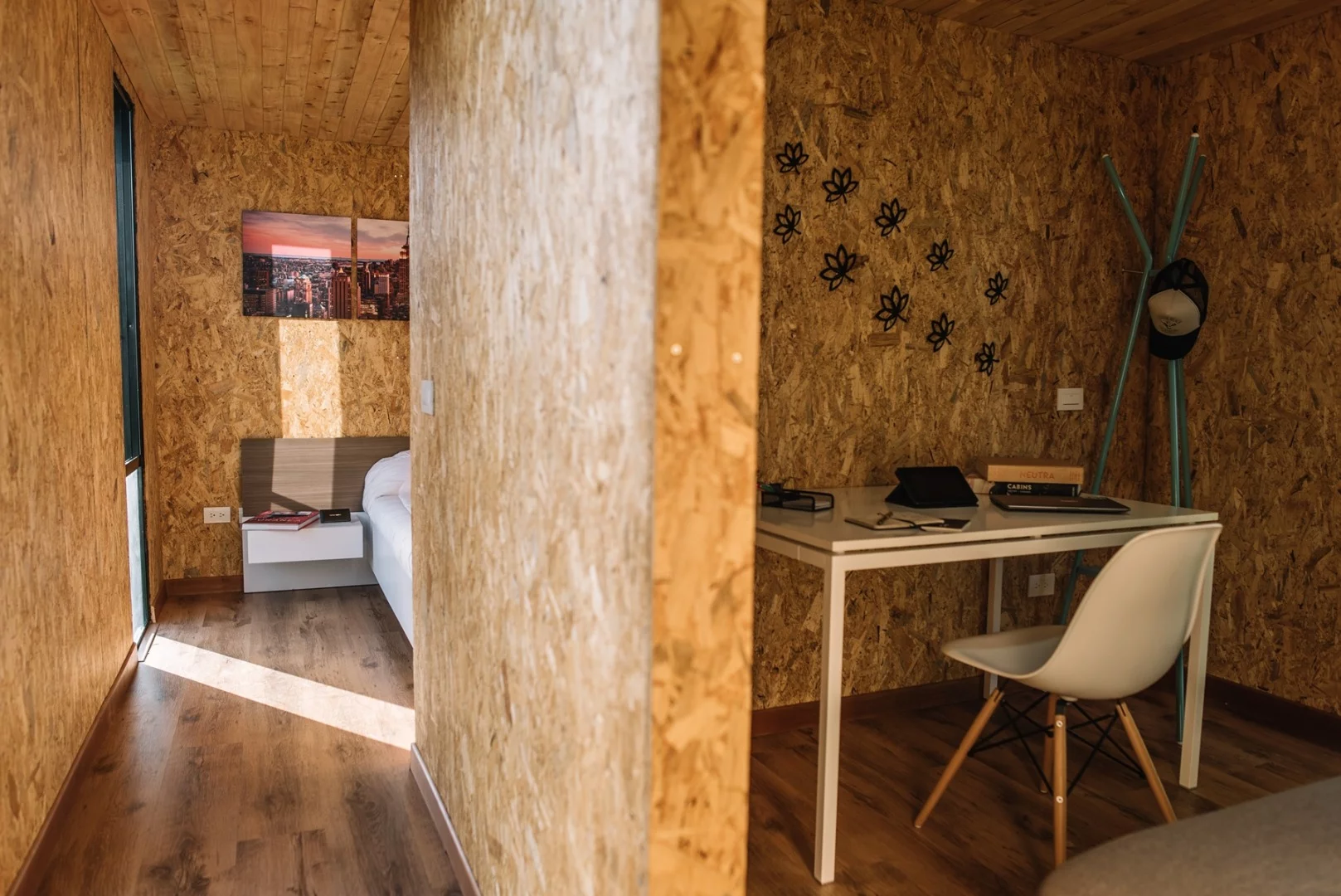 The VIMOB is partitioned into separate rooms