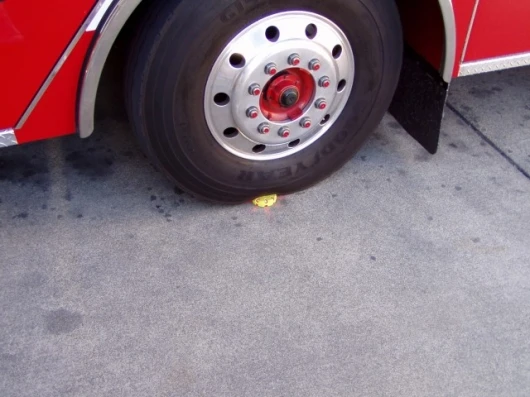 The PowerFlare PF-200 is rugged enough to support the weight of a fire truck
