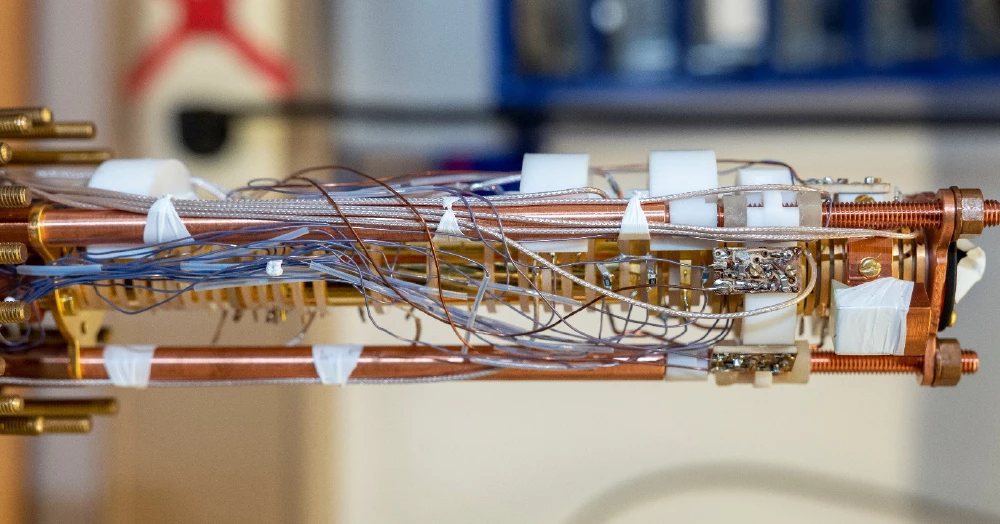 A new type of Penning trap helps cool antimatter by shining a laser on a cloud of beryllium ions in an adjoining trap