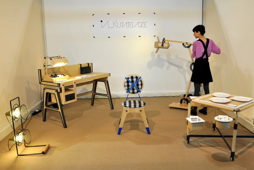 La Kutateladze, SaloneSatellite 2013 (photo: Edoardo Campanale/Gizmag)
