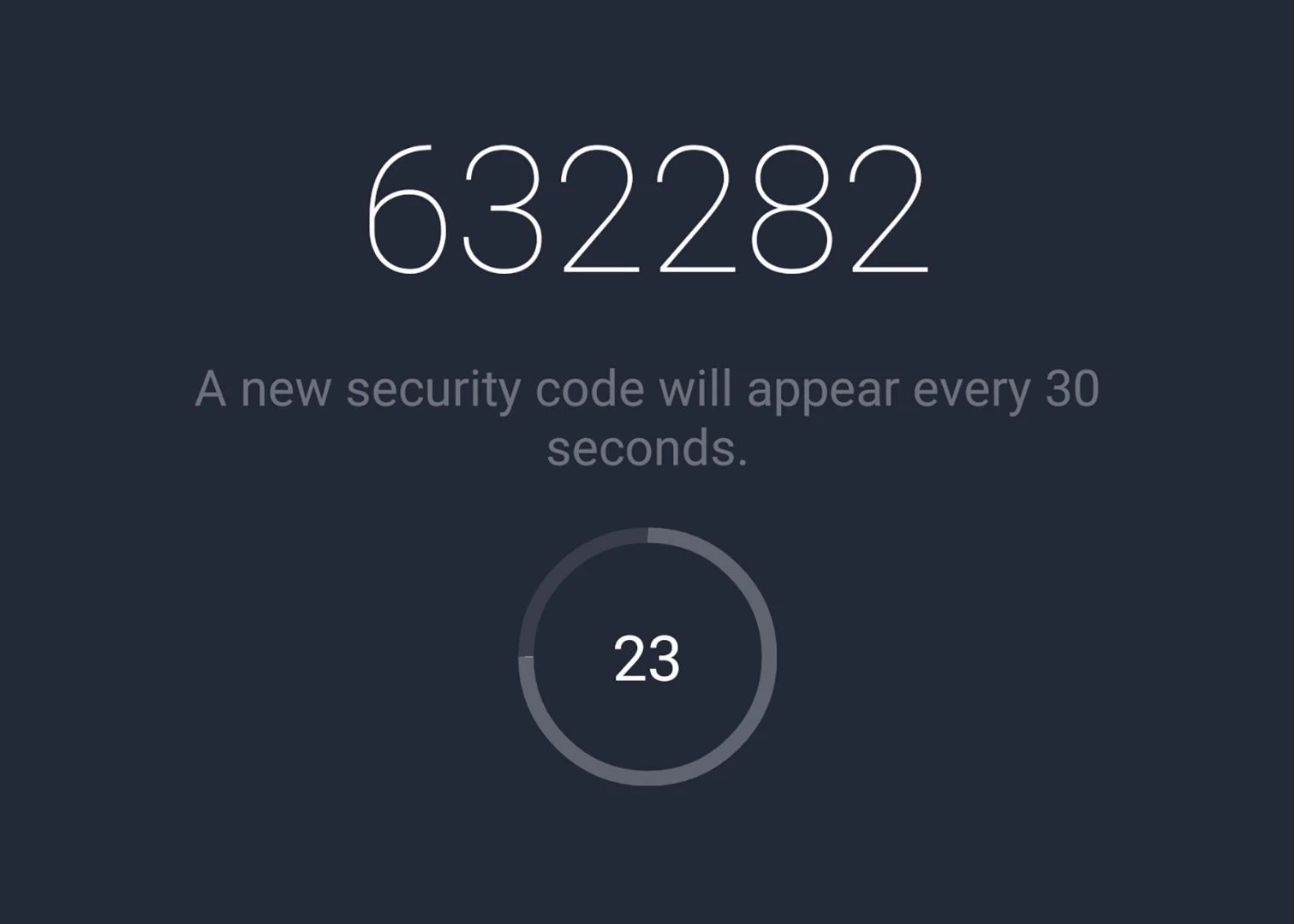 Log in using a mobile code