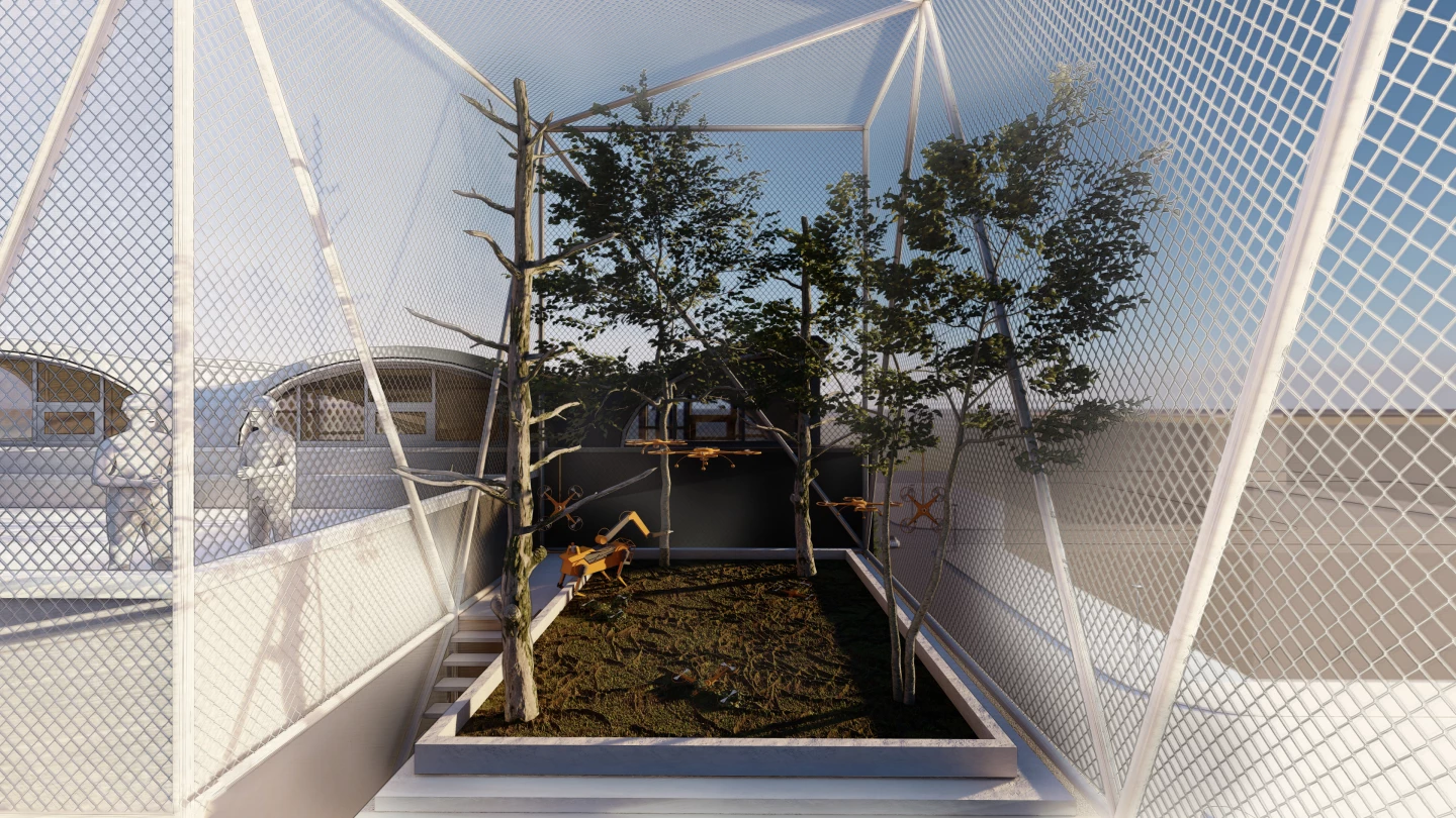 In addition to its focus on developing drones for building maintenance applications, DroneHub will also investigate how drones could be used to monitor climate change in nature