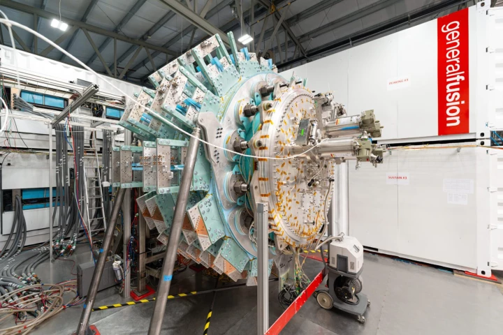 General Fusion's LM26 reactor prototype has been 16 months in the making
