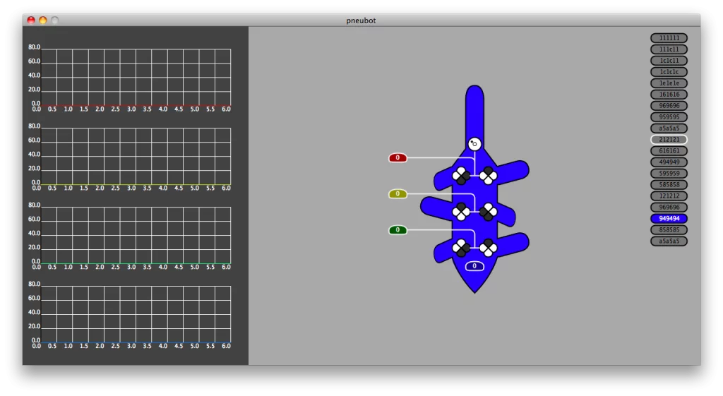 Ant-Roach is controlled by a program on a wirelessly-linked computer