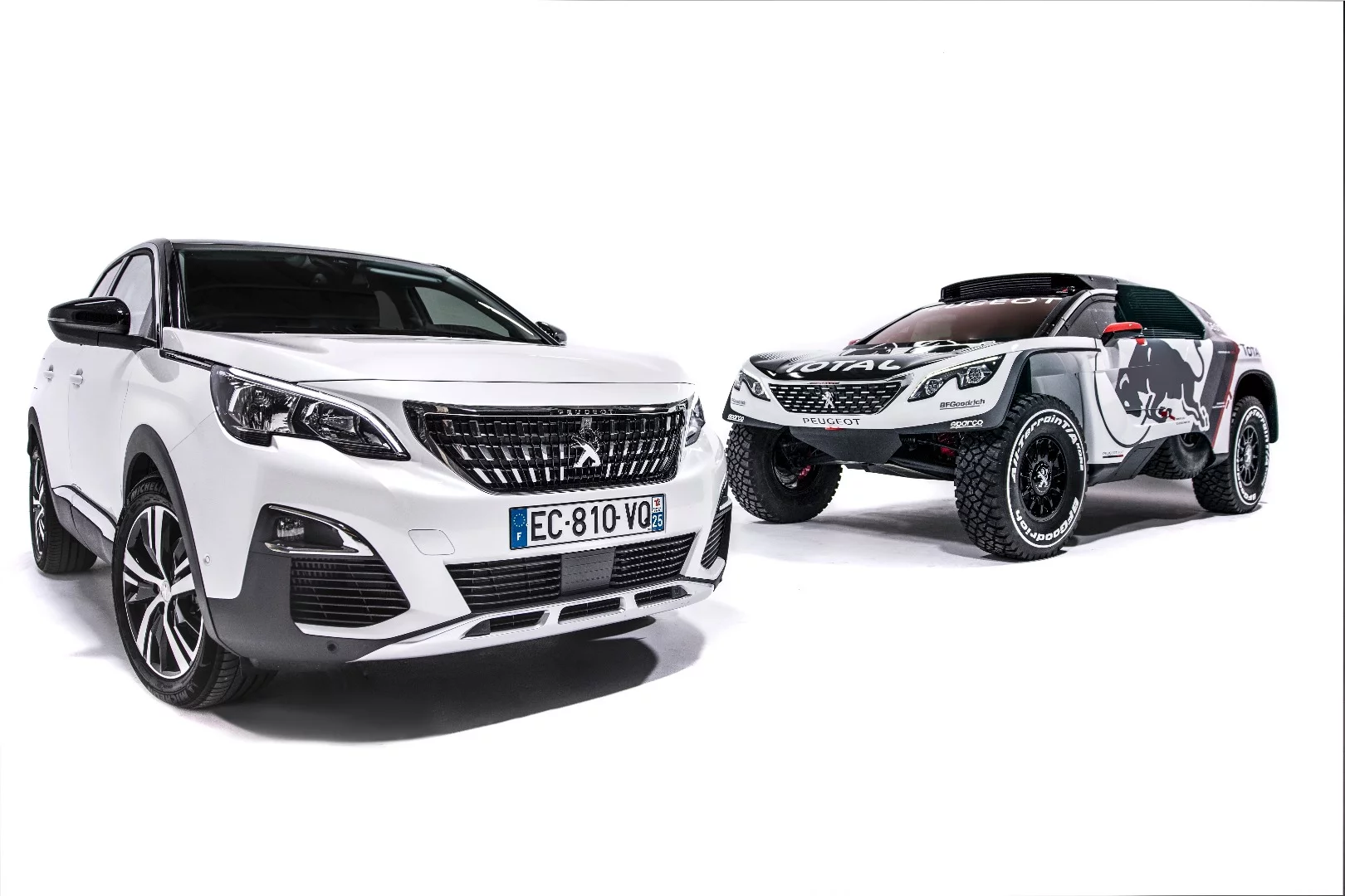 The 3008 DKR is the "most extreme expression of Peugeot's latest SUV"