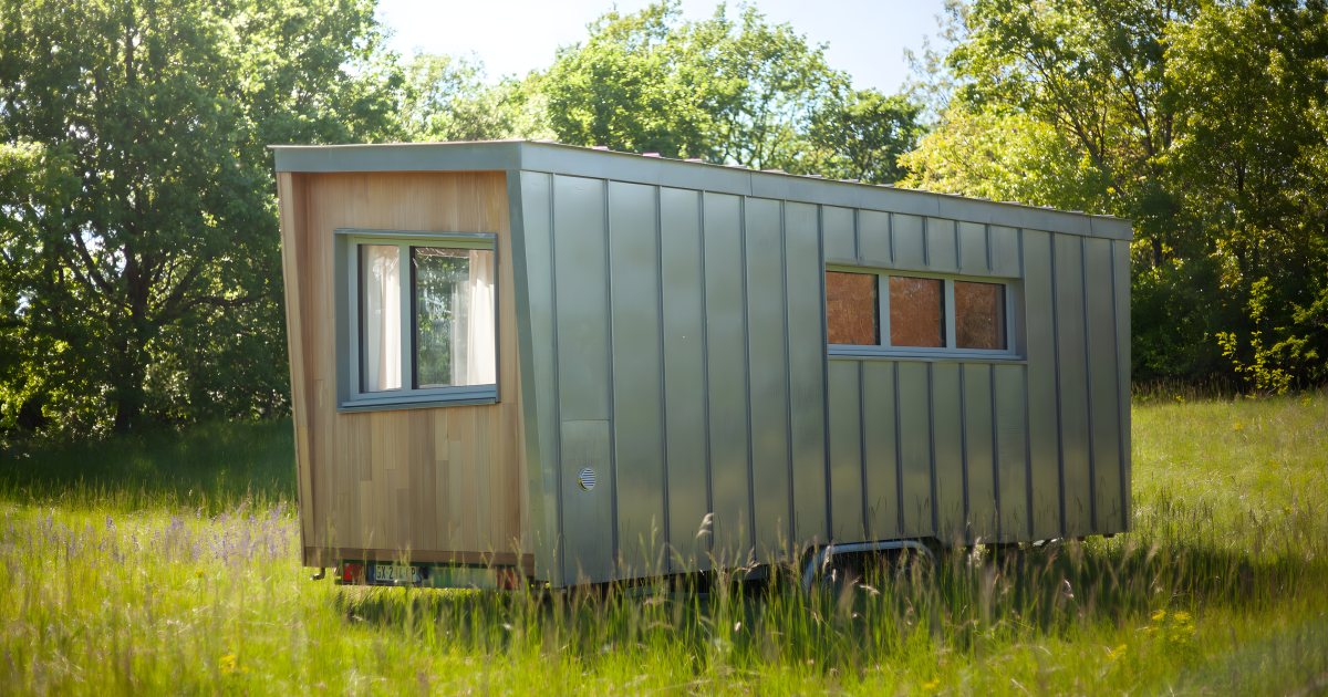 Pint-sized lodge on wheels serves as home base for adventure
