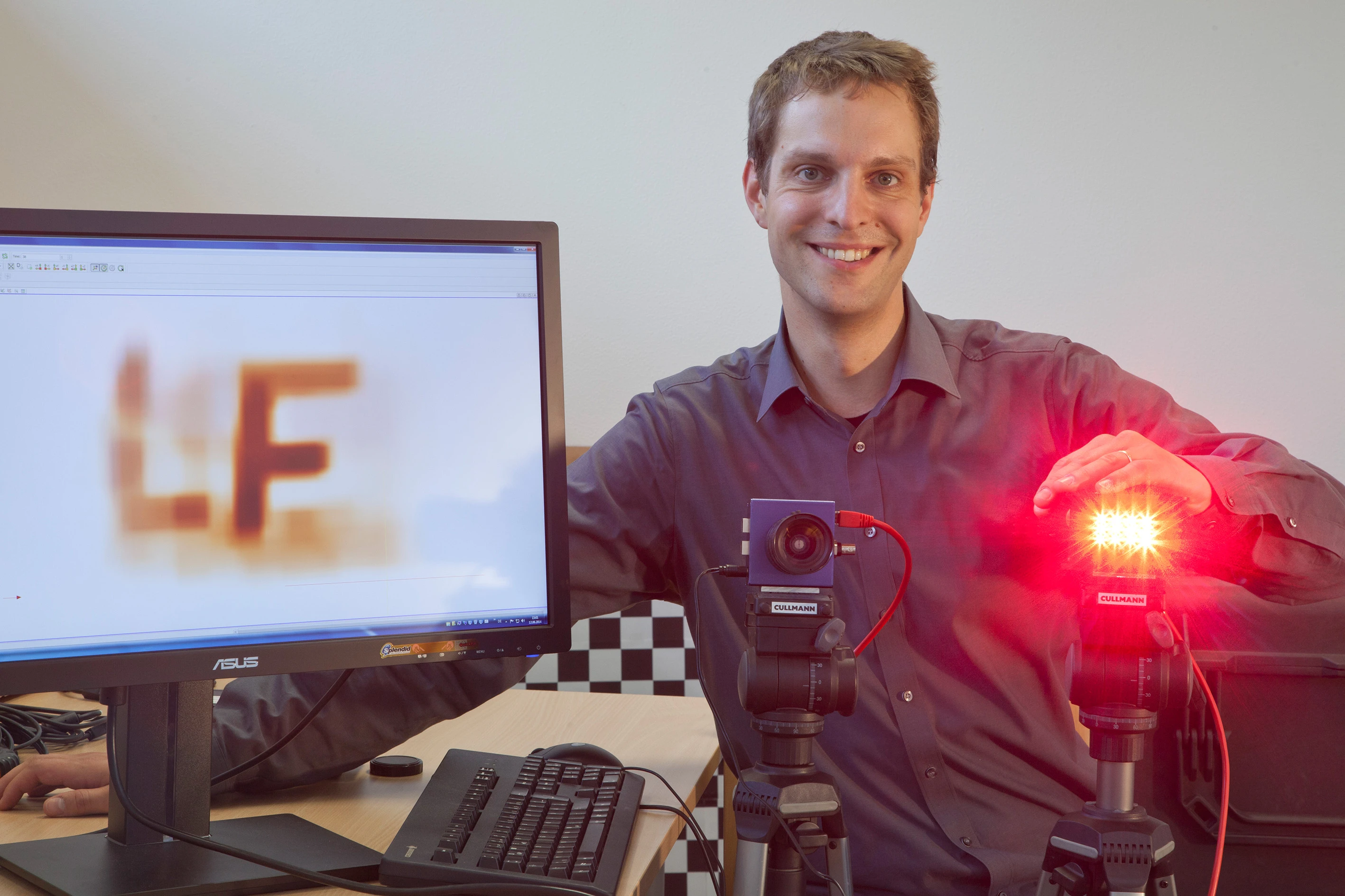 Prof. Matthias Hullin from the Institute of Computer Science II at the University of Bonn (Photo: Photo: Matthias Hullin)