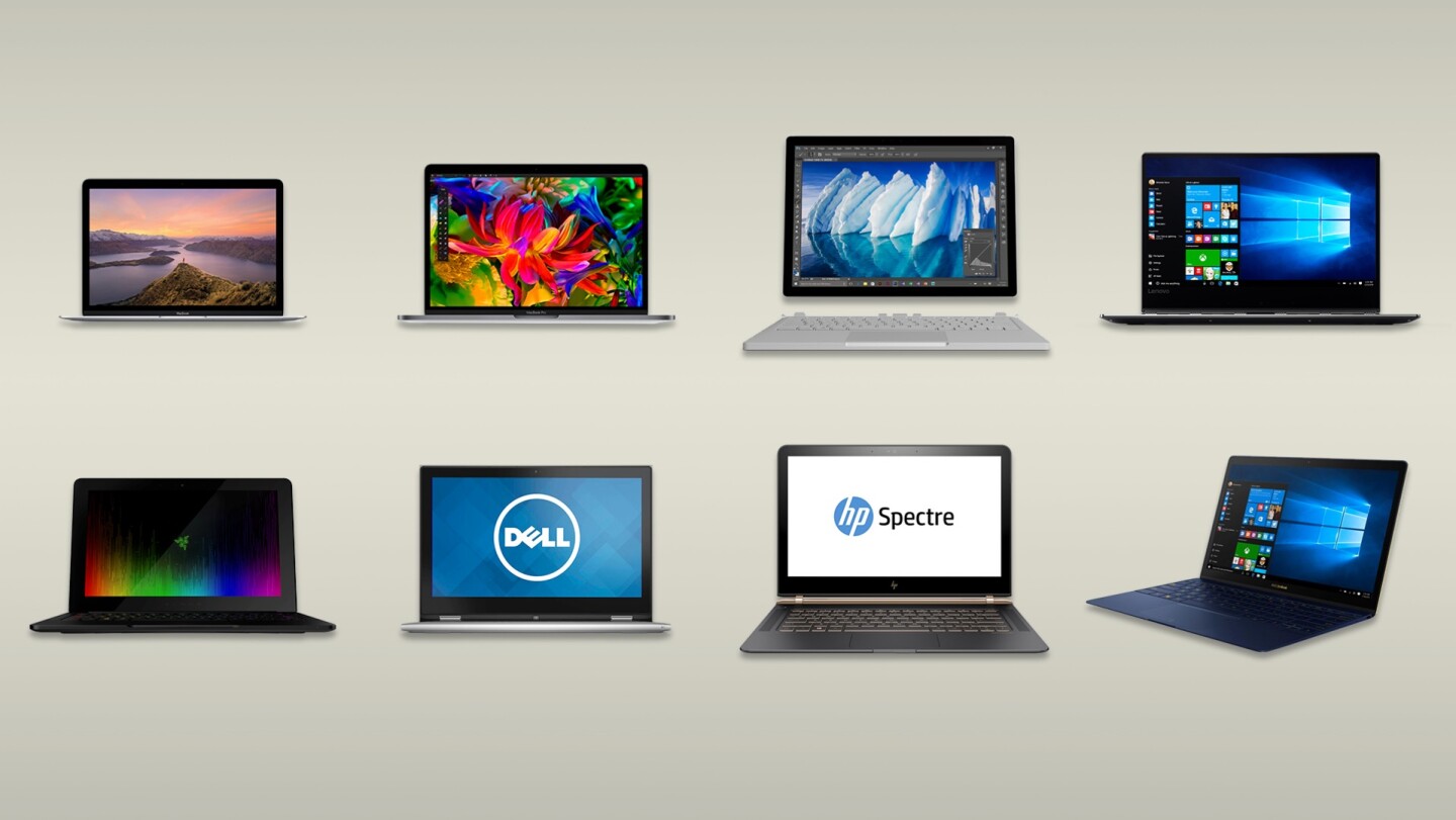 2016 Laptop Comparison Guide