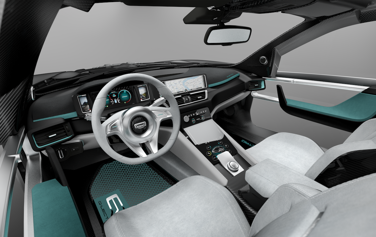 Inside the Qoros Model K-EV