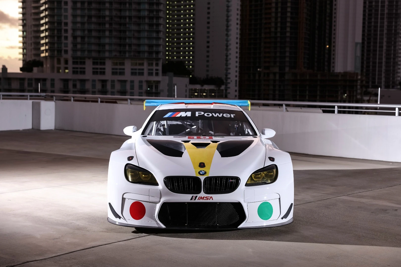Minimalism is the name of the game on the M6 GTLM Art Car