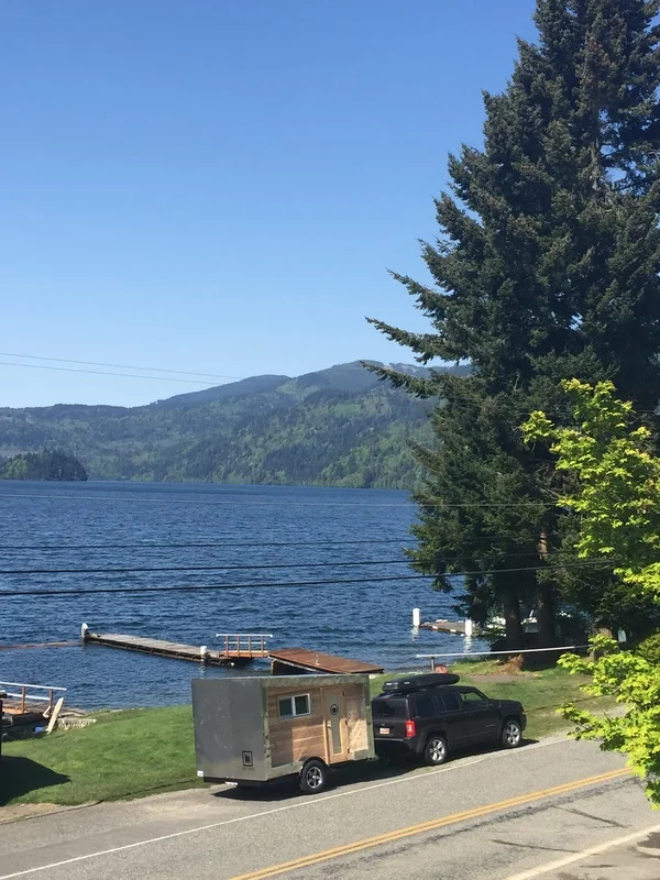 The Drifter measures just 8 x 5 ft (2.4 x 1.5 m), and weighs in at 1,420 lb (644 kg)