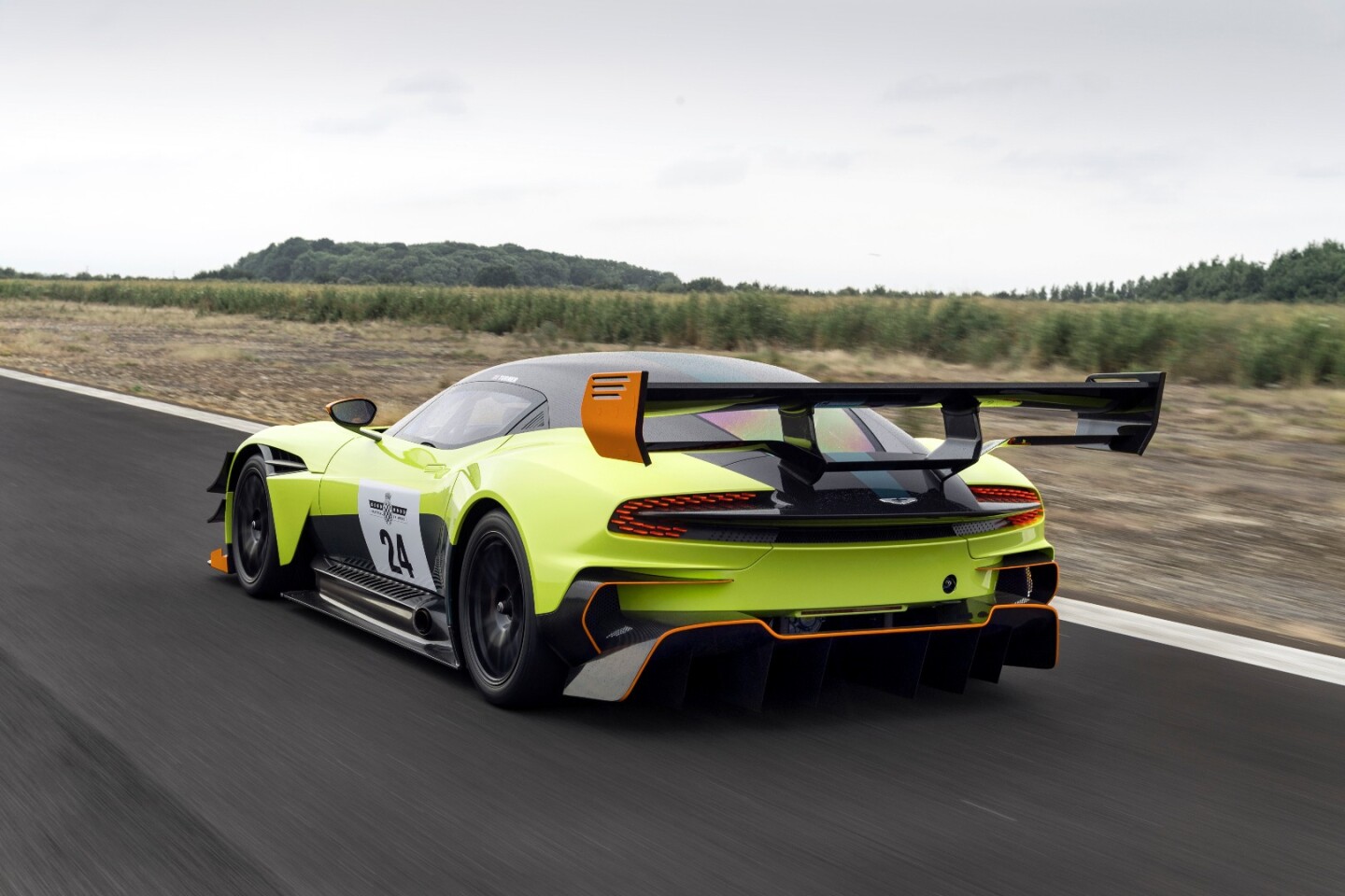 The Aston Martin Vulcan with AMR PRO upgrade fitted