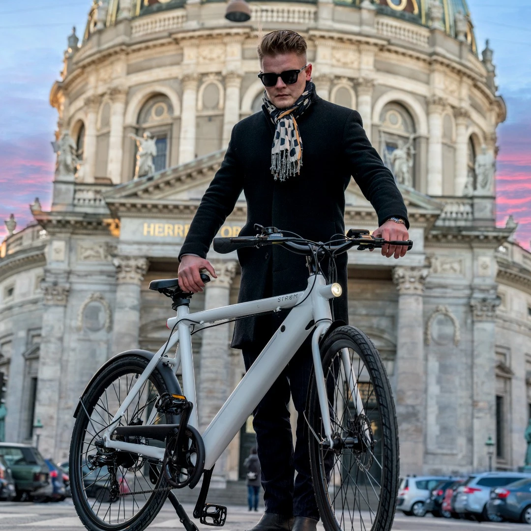 The Strøm City has puncture free tires