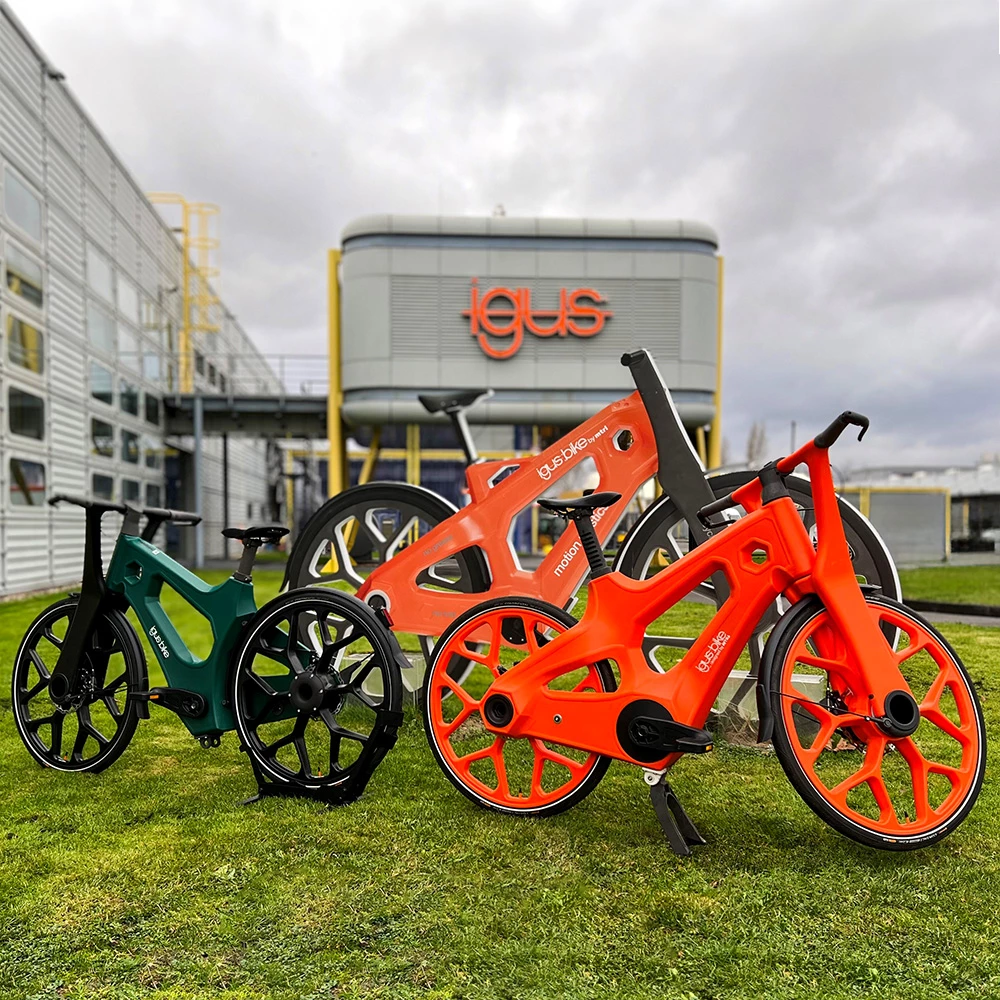 Some 92% of the RCYL bike is plastic, with around half of that being recycled waste - though the company is aiming to cut virgin plastic out of the equation altogether