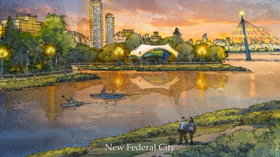 A vision of the new Federal City