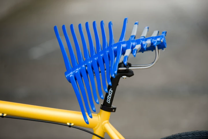 The Manta bicycle saddle