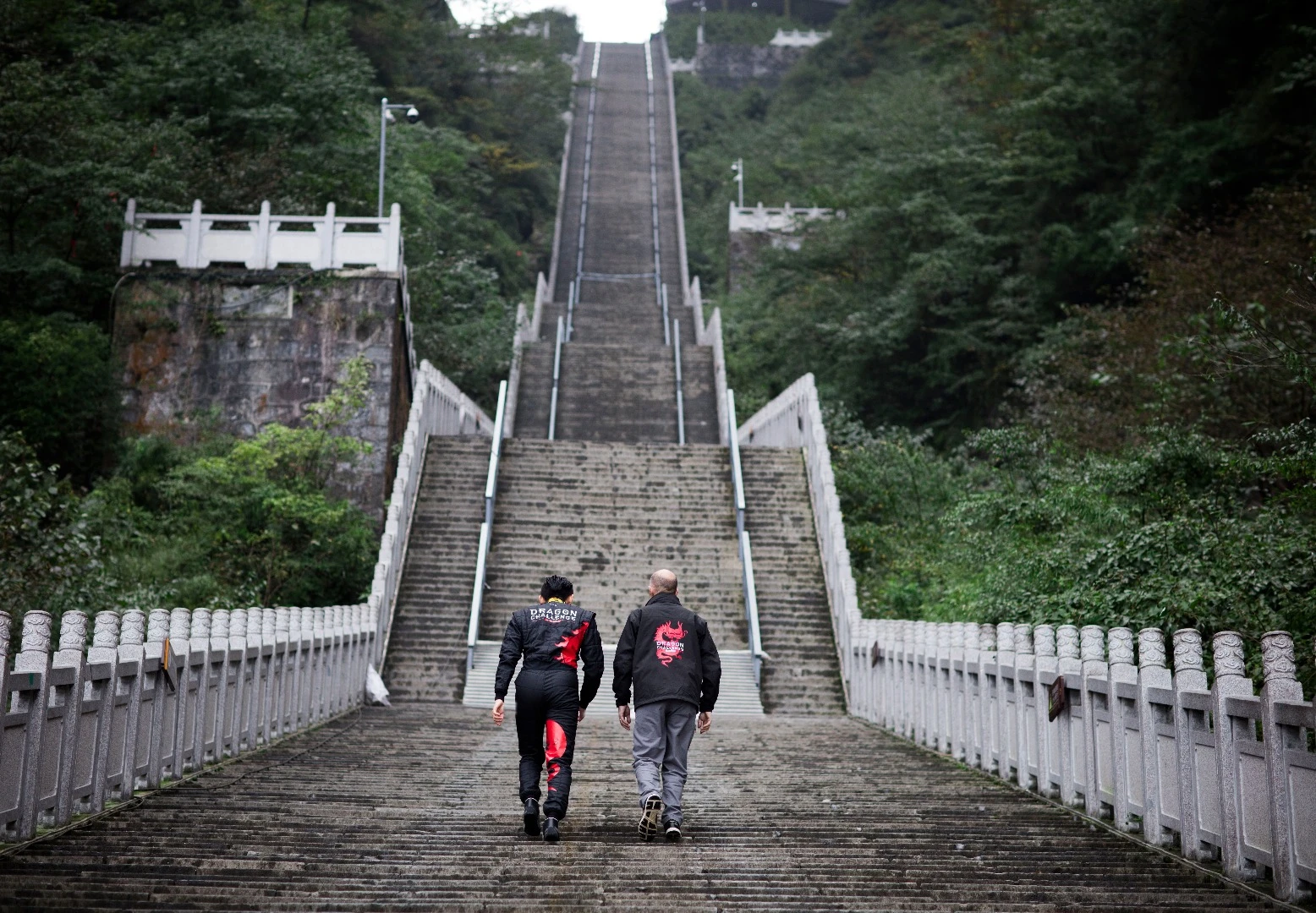 The staircase to heaven's gate: walking up it looks quite hard enough for me